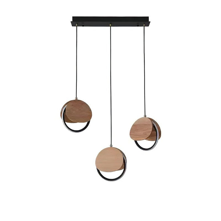 Avvelen lampada a sospensione in legno geometrico