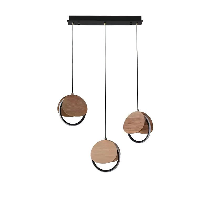 Avvelen lampada a sospensione in legno geometrico
