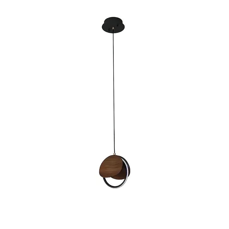 Avvelen lampada a sospensione in legno geometrico
