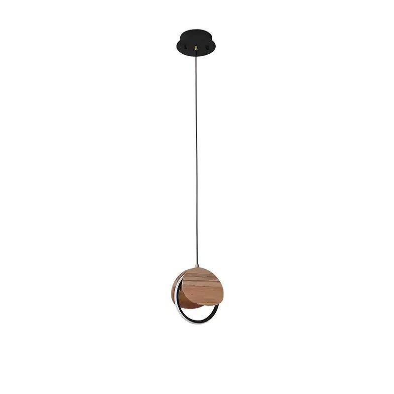 Avvelen lampada a sospensione in legno geometrico