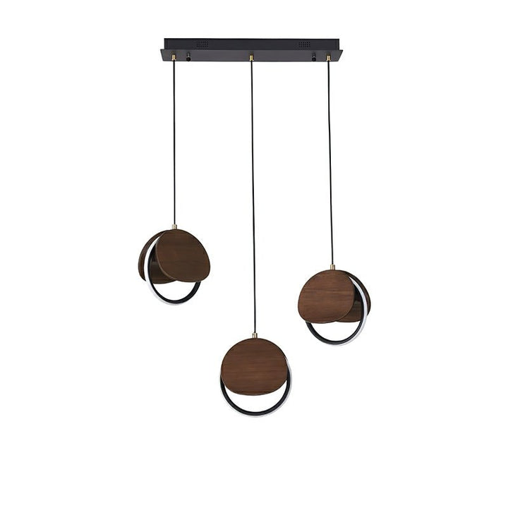 Avvelen lampada a sospensione in legno geometrico