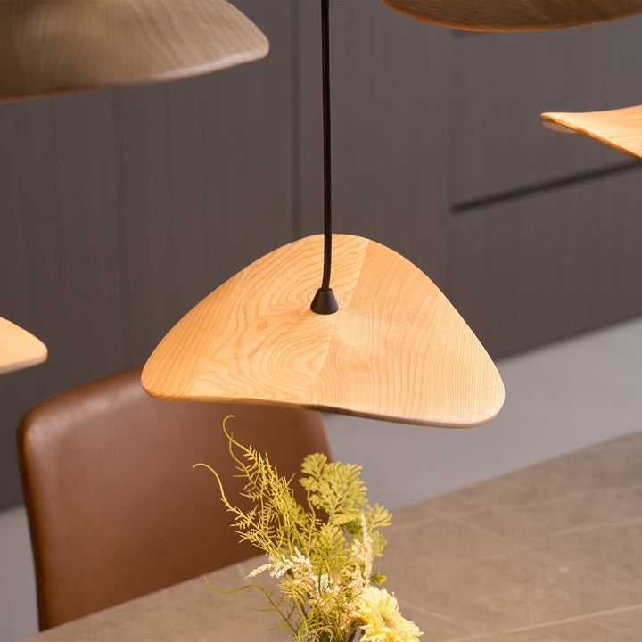 Abbott lampadario moderno minimalista foglia Vuota in legno