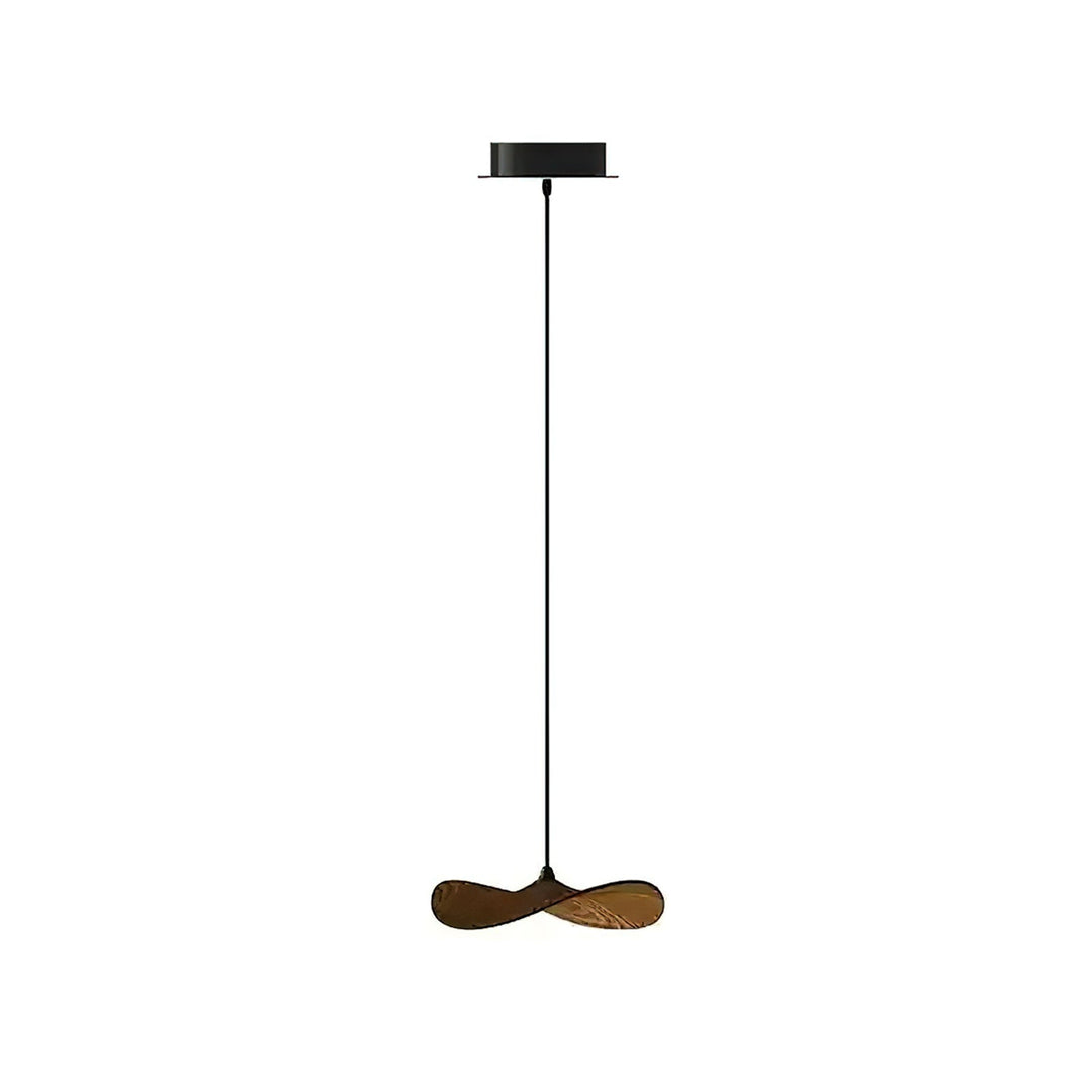 Abbott lampadario moderno minimalista foglia Vuota in legno