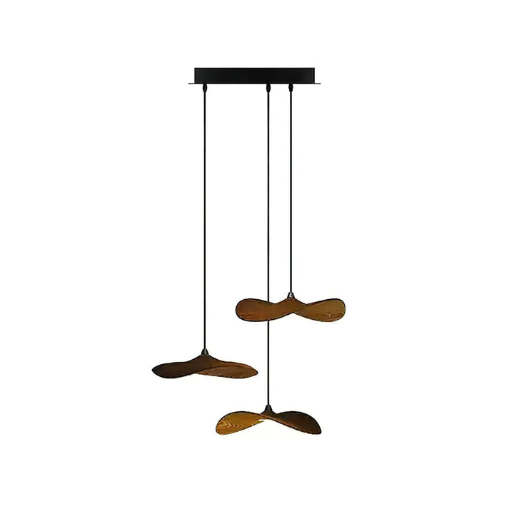Abbott lampadario moderno minimalista foglia Vuota in legno