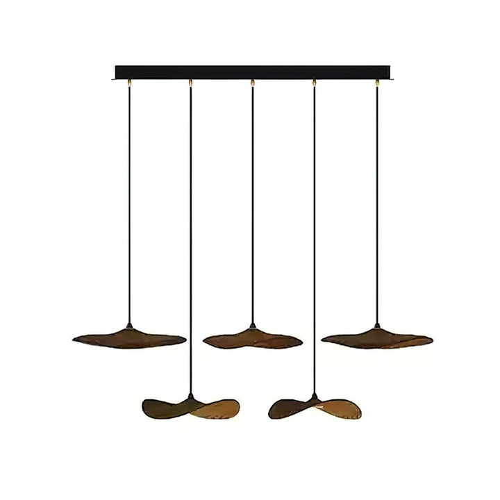 Abbott lampadario moderno minimalista foglia Vuota in legno