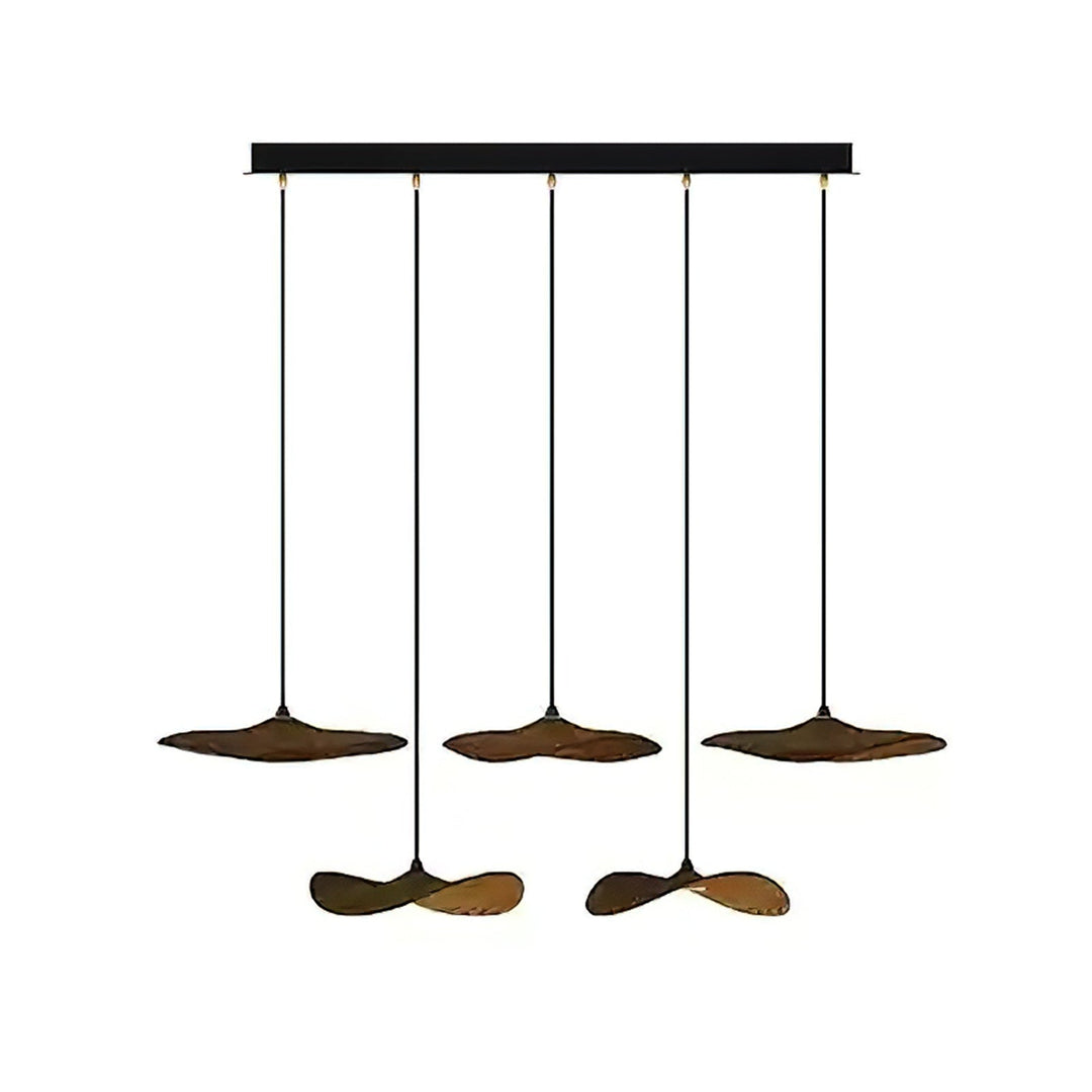 Abbott lampadario moderno minimalista foglia Vuota in legno