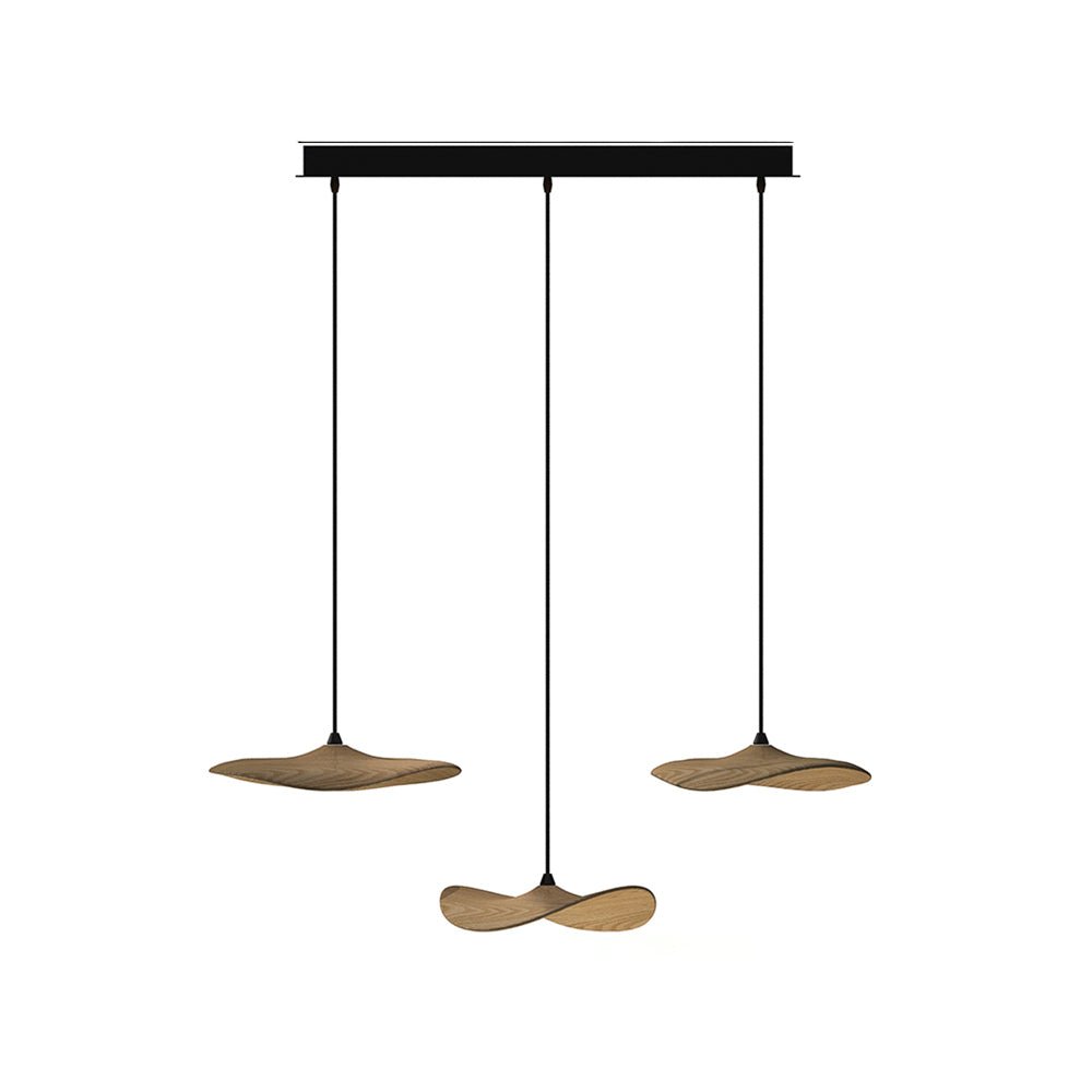 Abbott lampadario moderno minimalista foglia Vuota in legno