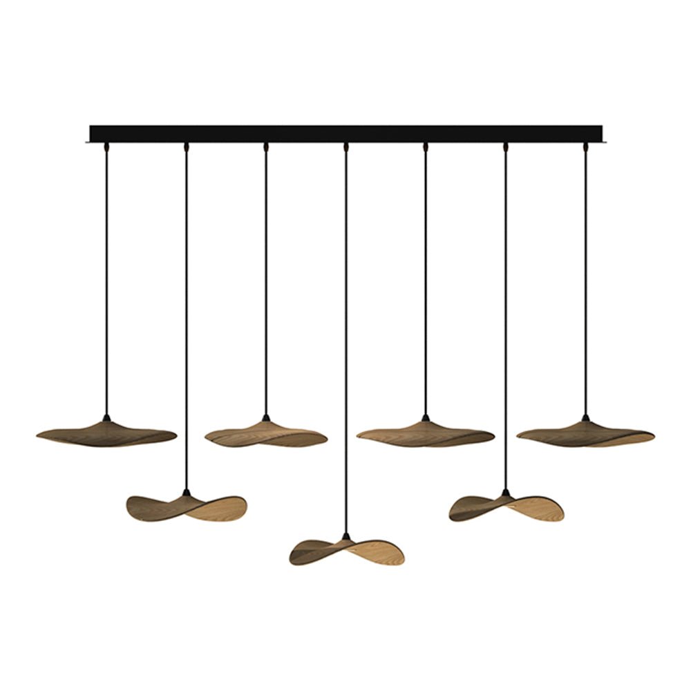 Abbott lampadario moderno minimalista foglia Vuota in legno