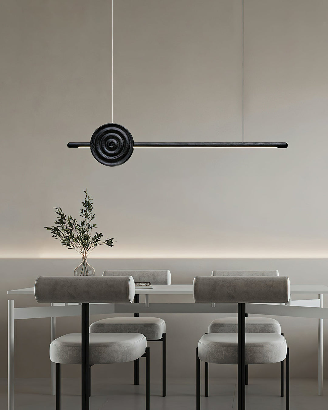 Rinirira lampadario Erhu legno