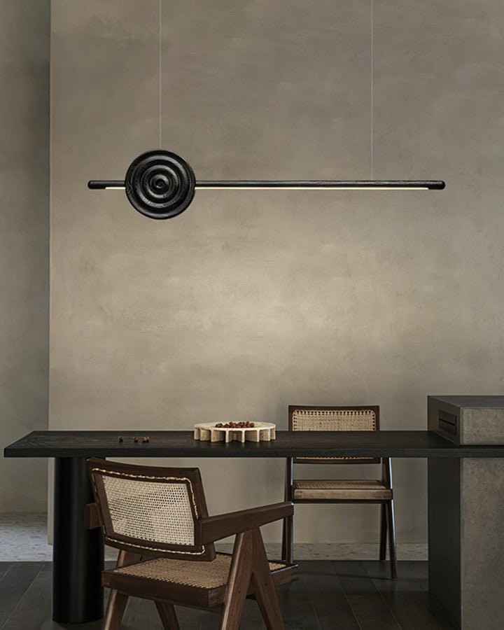 Rinirira lampadario Erhu legno