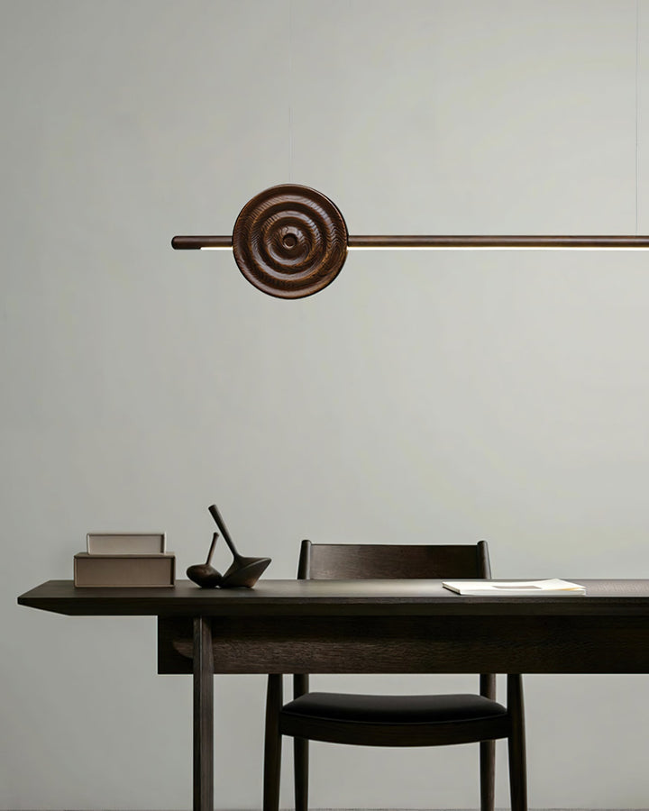 Rinirira lampadario Erhu legno