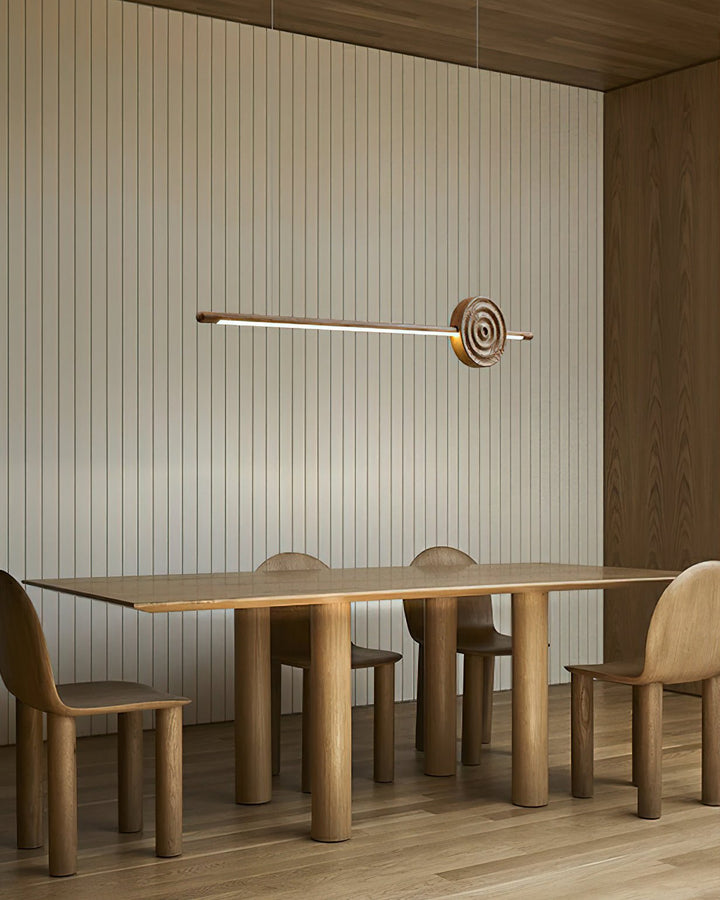 Rinirira lampadario Erhu legno