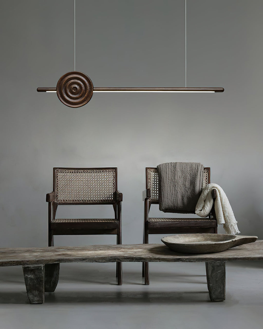Rinirira lampadario Erhu legno