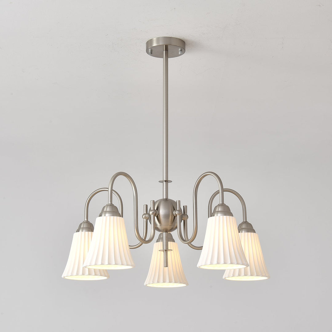 Mireine lampadario Esther Ceramica a Pieghe moderno