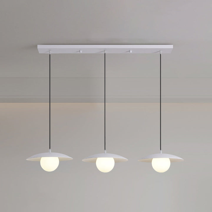Valentina Moderno Metallo/Vetro LED Sospensione Bianco Camera da letto/Cucina