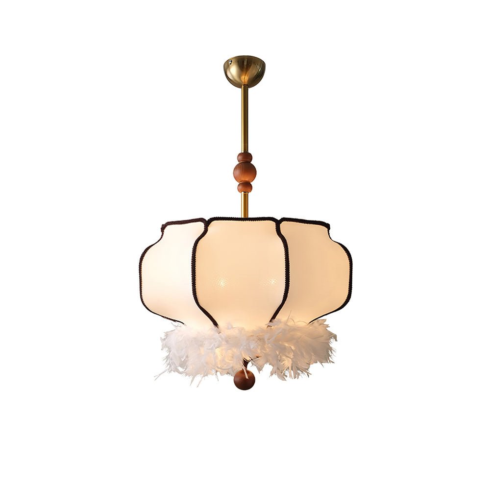 Lineleria lampada a sospensione in tessuto Luxury
