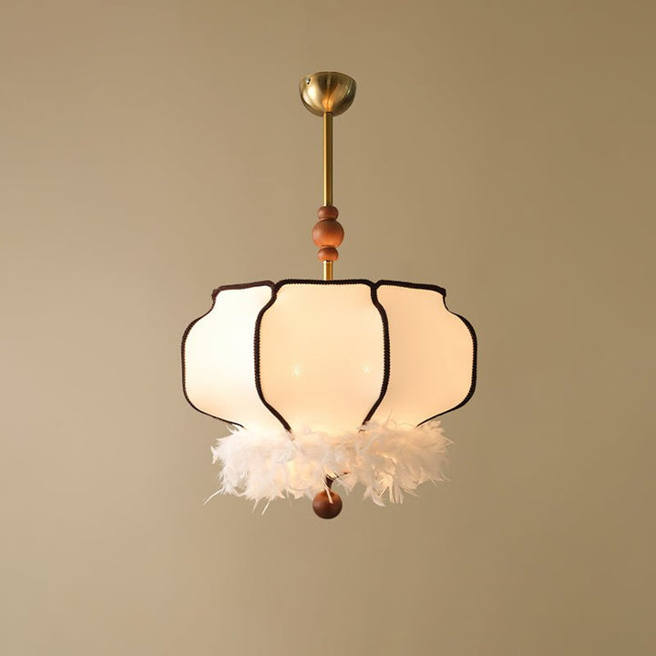 Lineleria lampada a sospensione in tessuto Luxury