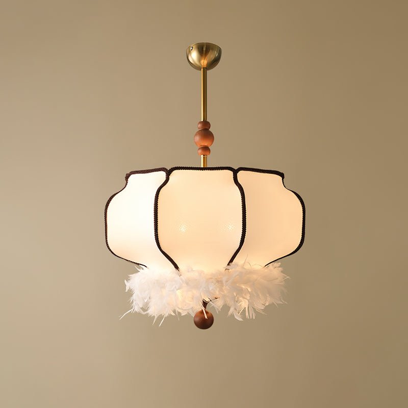 Lineleria lampada a sospensione in tessuto Luxury
