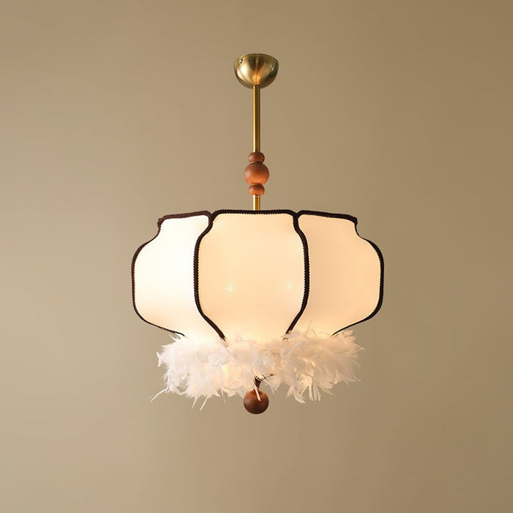Lineleria lampada a sospensione in tessuto Luxury
