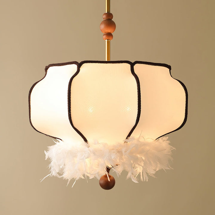 Lineleria lampada a sospensione in tessuto Luxury