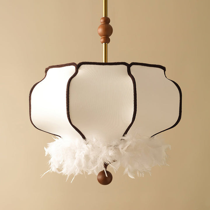 Lineleria lampada a sospensione in tessuto Luxury