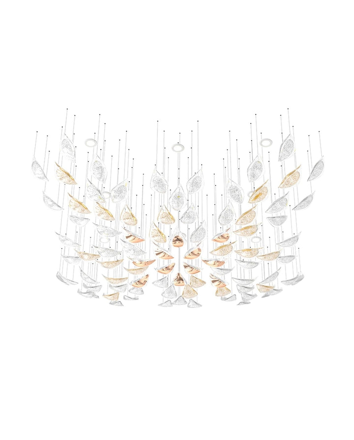 Avynen lampadario in Cristallo Petalo