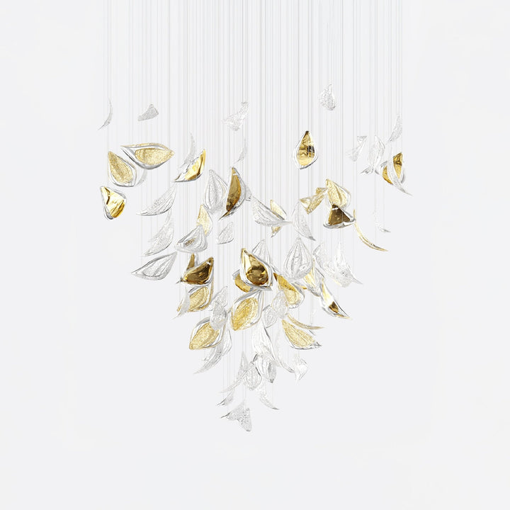 Avynen lampadario in Cristallo Petalo
