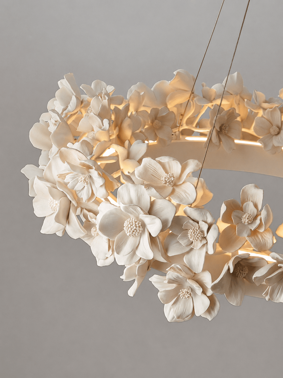 Floral Wreath lampadario floreale