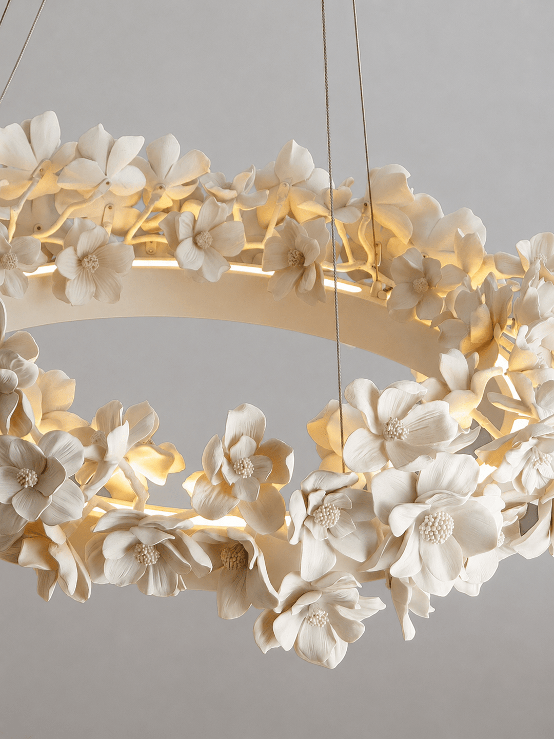 Floral Wreath lampadario floreale