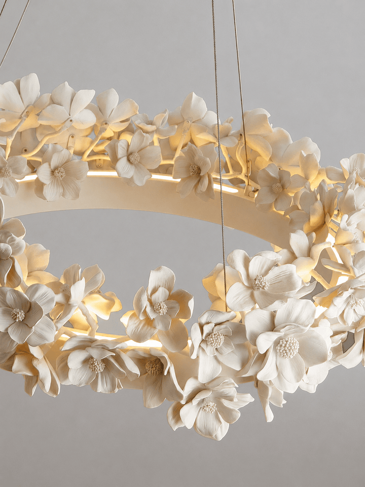 Floral Wreath lampadario floreale