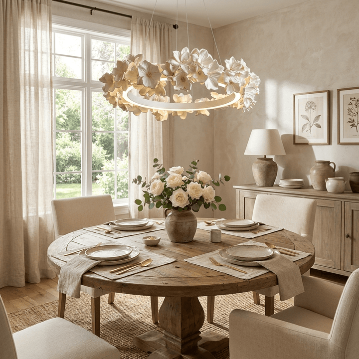 Floral Wreath lampadario floreale