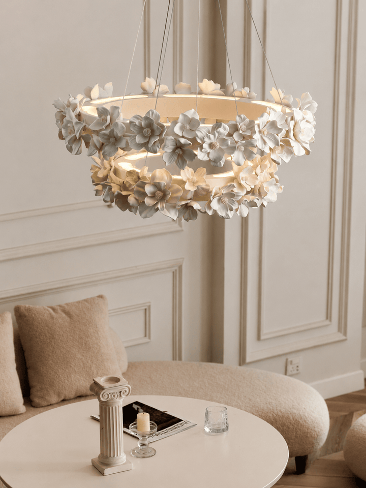 Floral Wreath lampadario floreale