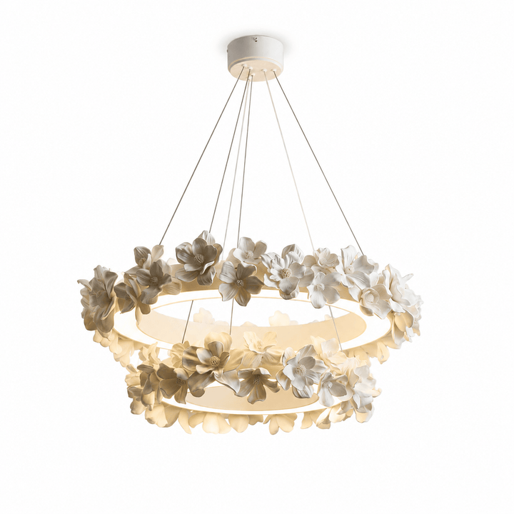 Floral Wreath lampadario floreale