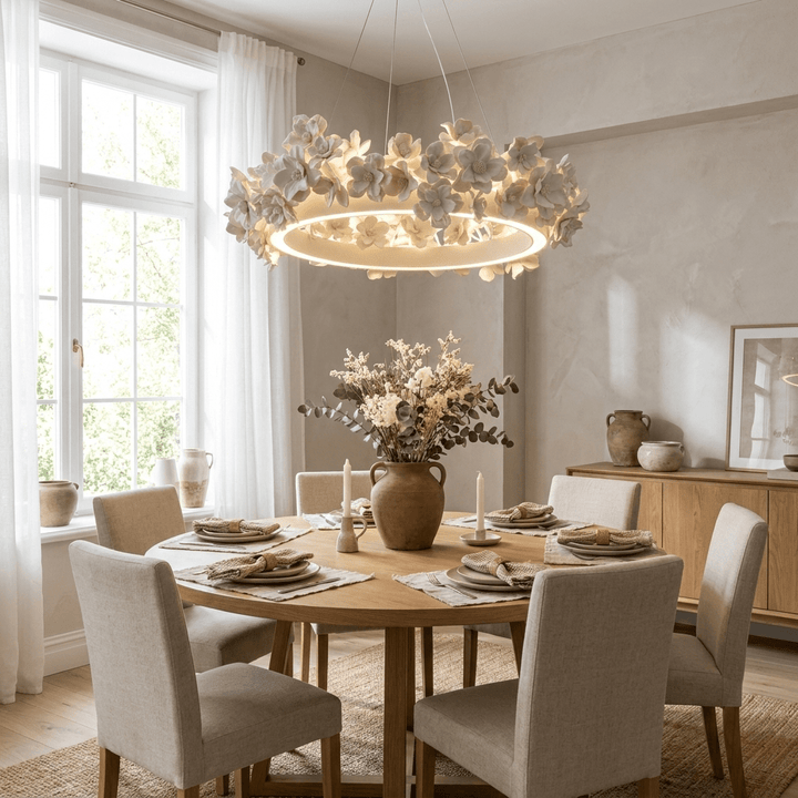 Floral Wreath lampadario floreale