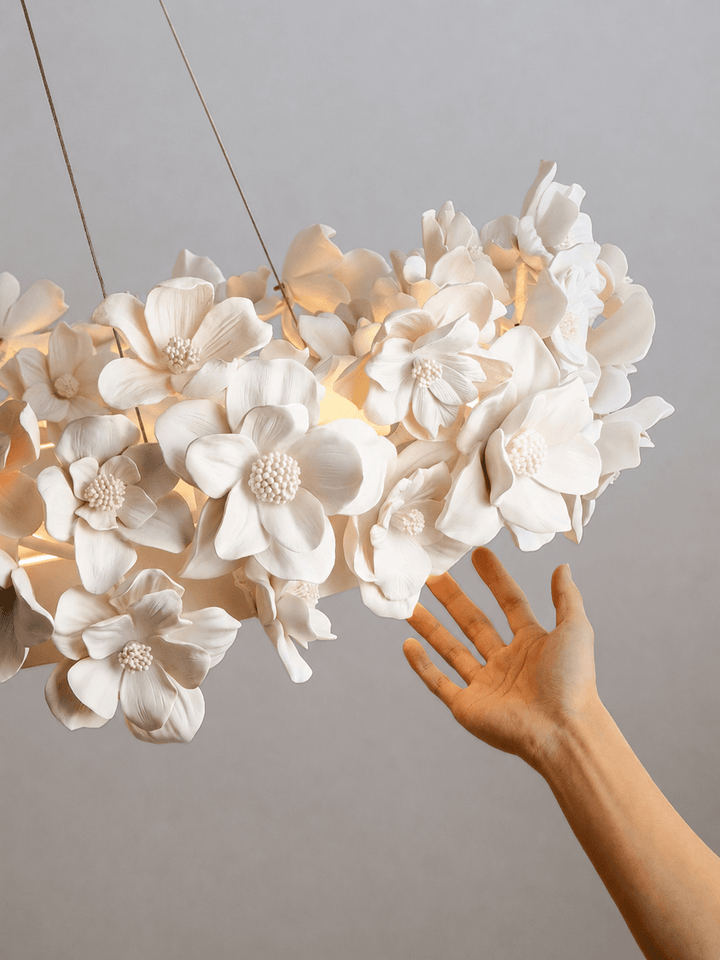 Floral Wreath lampadario floreale