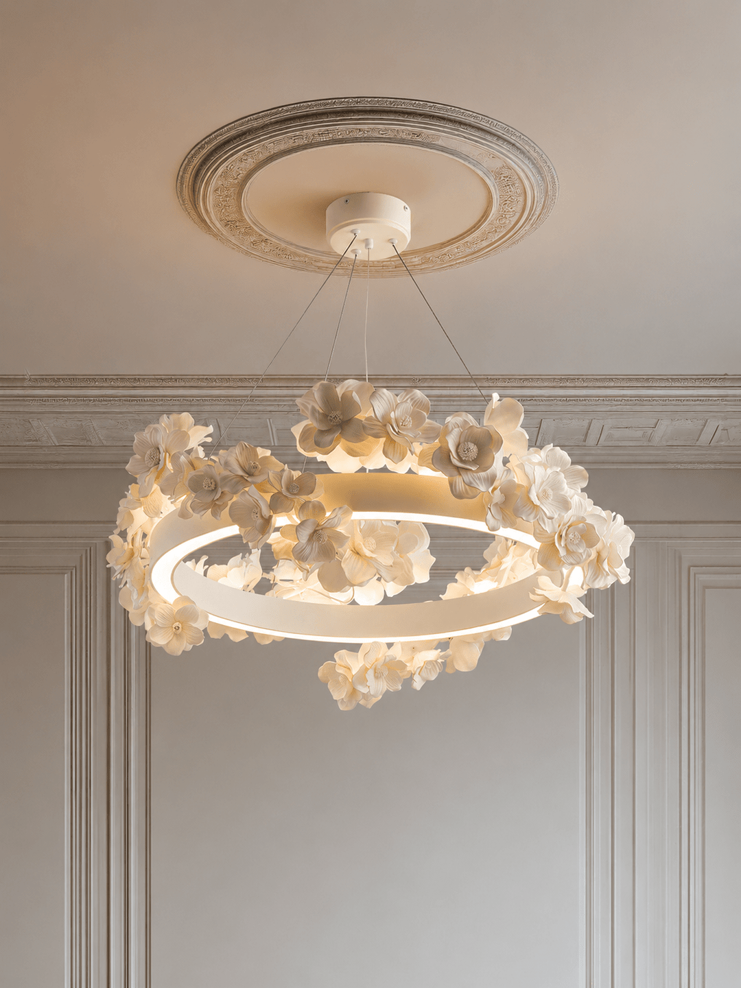 Floral Wreath lampadario floreale