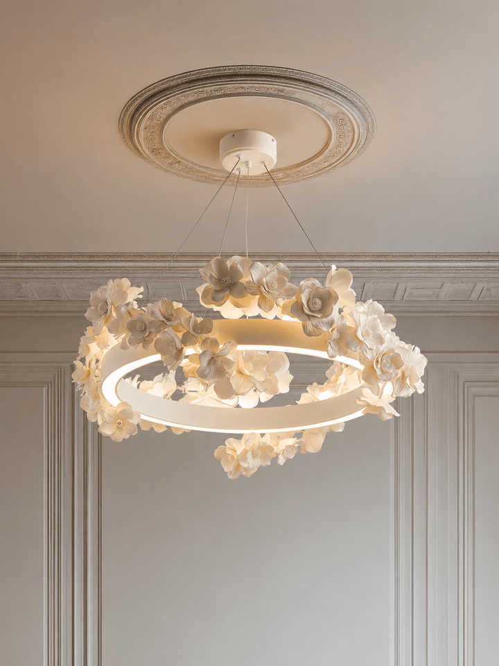 Floral Wreath lampadario floreale