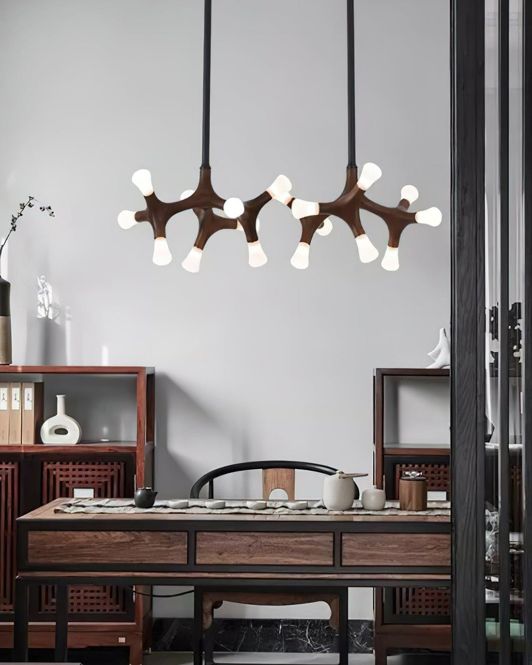 Mynorila Branch-Design lampada a sospensione in legno