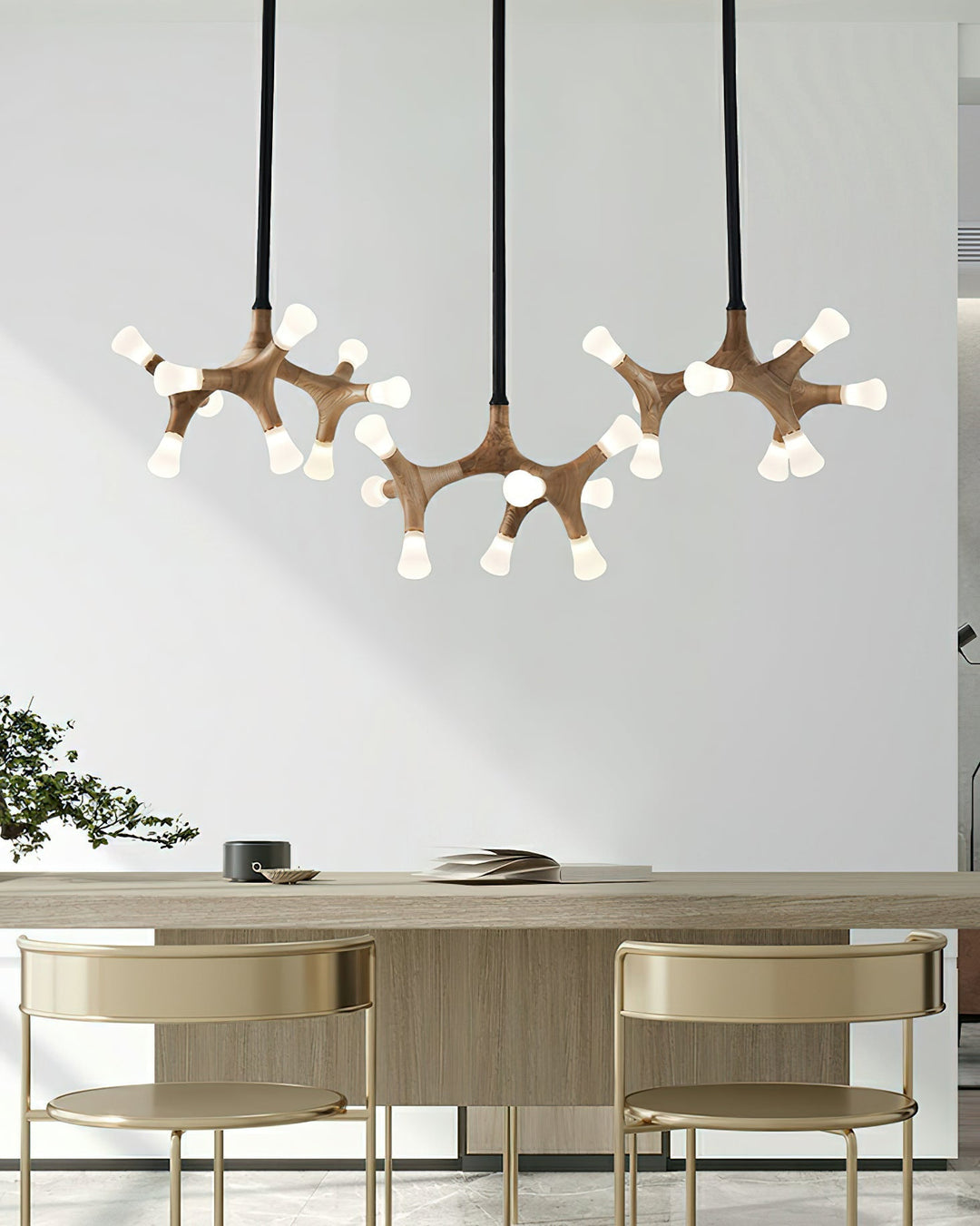 Mynorila Branch-Design lampada a sospensione in legno