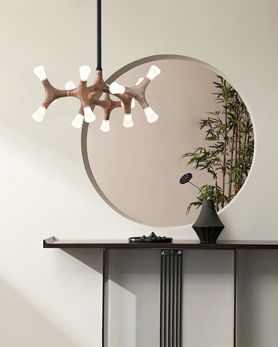 Mynorila Branch-Design lampada a sospensione in legno