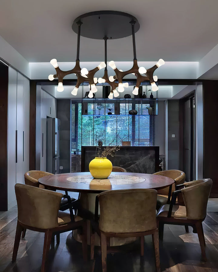 Mynorila Branch-Design lampada a sospensione in legno