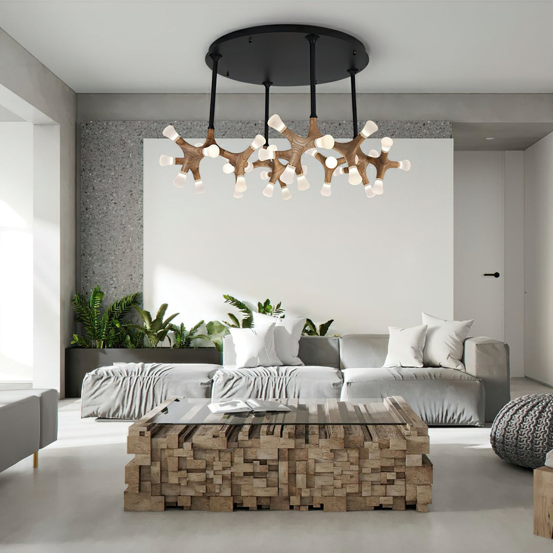 Mynorila Branch-Design lampada a sospensione in legno