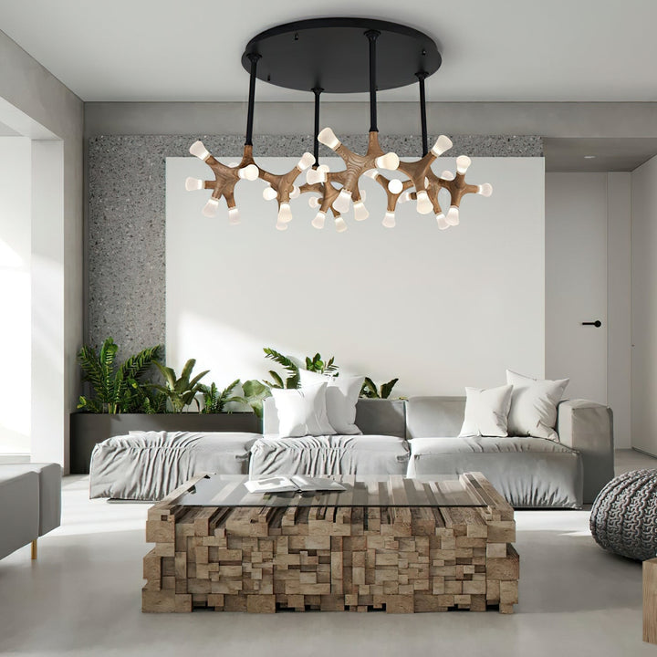 Mynorila Branch-Design lampada a sospensione in legno