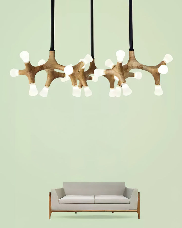 Mynorila Branch-Design lampada a sospensione in legno