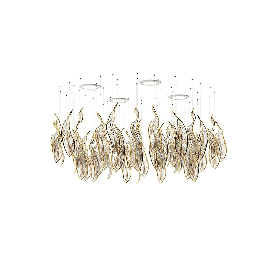 Velelora lampadario Cascading Leaf Luxe