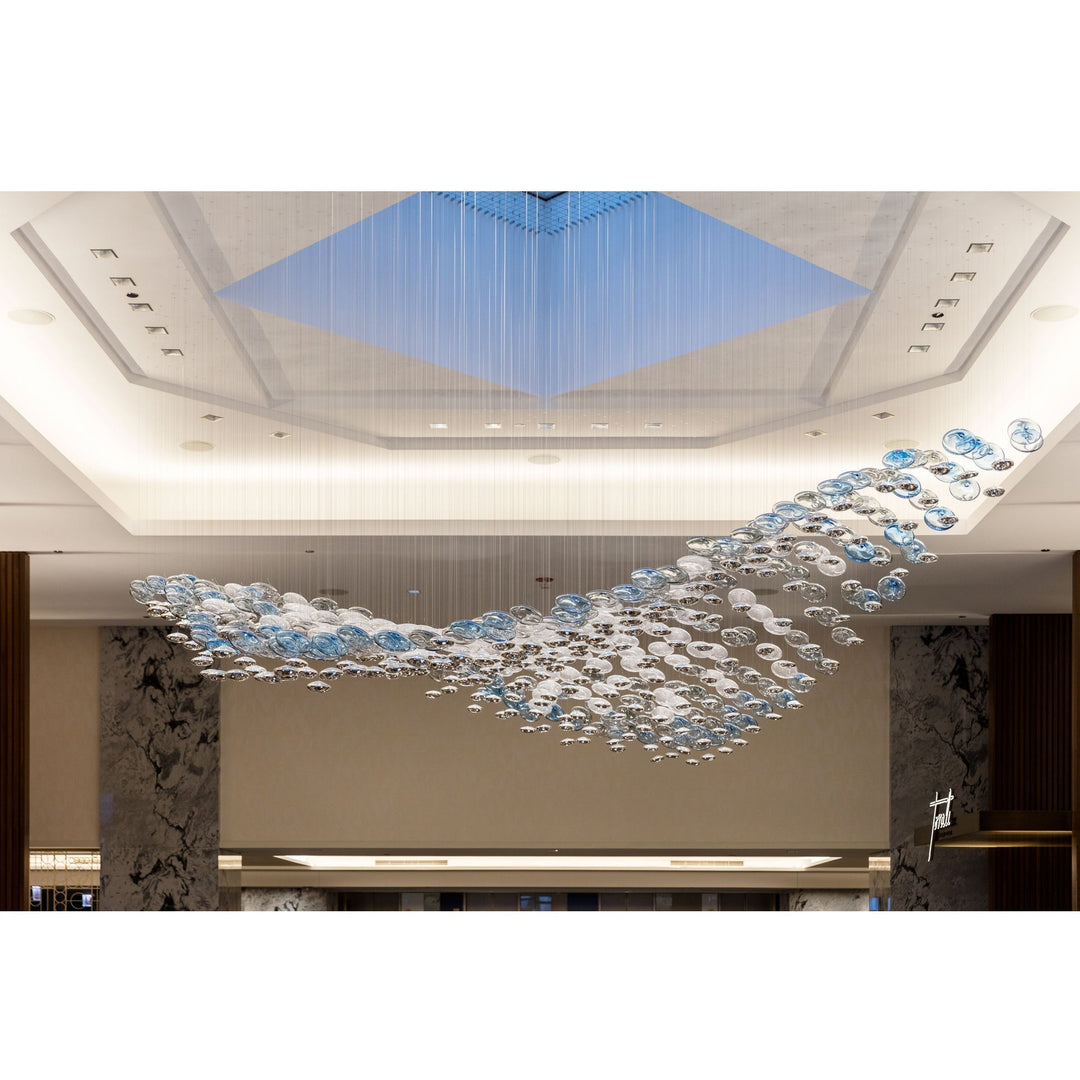 Ilvyniel lampadario Crystal Wave