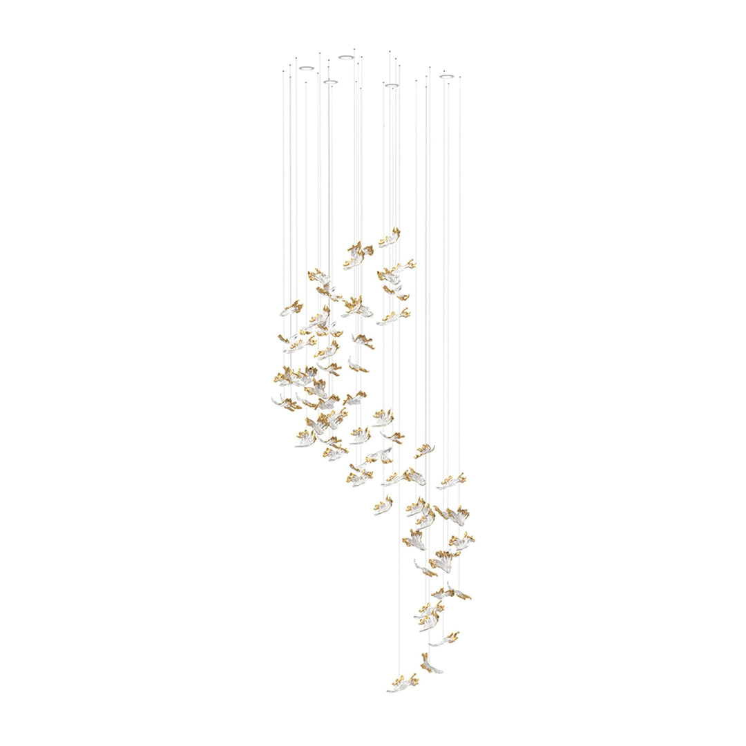 Citalora lampada a sospensione Crystal grappolo lampadario