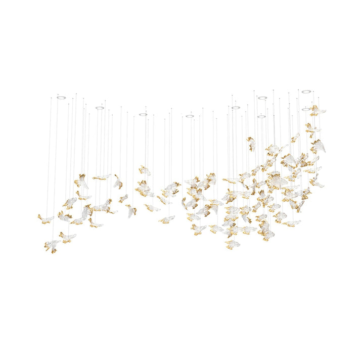 Citalora lampada a sospensione Crystal grappolo lampadario