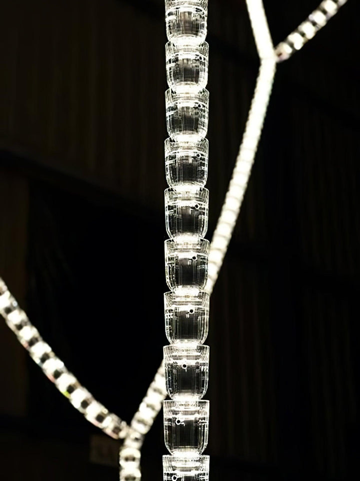 Cascade lampadario Acrilico moderno
