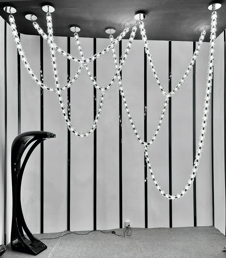 Cascade lampadario Acrilico moderno